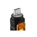 Latarka akumulatorowa kątowa USB + uchwyt magnetyczny 3W 300lm 2w1