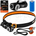 Latarka czołowa akumulatorowa LED 6W 600lm z magnetycznym ładowaniem IPX4 NEO 99-027