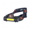 Latarka czołowa LED 1W COB 90lm + 1W LED 100lm IP20 akumulatorowa XUDO