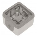 Legrand PLEXO Puszka natynkowa pojedyncza szara IP55