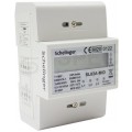 Licznik zużycia energii elektrycznej MID 3-fazowy 10/100A 4-modułowy z wyświetlaczem LCD SCHELINGER