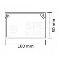 Listwa elektroinstalacyjna kanał kablowy BKK 100x50mm korytko z pokrywą NEKU