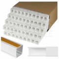 Listwa elektroinstalacyjna kanał kablowy BKK 25x25mm korytko z pokrywą i taśmą montażową 2-stronną KARTON=96m (48szt) NEKU