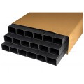 Listwa elektroinstalacyjna kanał kablowy BKK 60x40mm korytko z pokrywą KARTON=48m (24szt) NEKU czarny