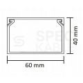 Listwa elektroinstalacyjna kanał kablowy BKK 60x40mm korytko z pokrywą NEKU
