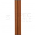 Listwa elektroinstalacyjna kanał kablowy MKE 11x15mm korytko z pokrywą AKS drewno ciemne