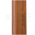 Listwa elektroinstalacyjna kanał kablowy MKE 25x40mm korytko z pokrywą AKS drewno ciemne
