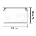 Listwa elektroinstalacyjna kanał kablowy STANDARD BKK 60x40mm korytko z pokrywą