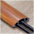 Listwa maskująca przewody TV maskownica uniwersalna napodłogowa naścienna 50x15mm drewno ciemne 2m