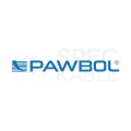 Listwa zaciskowa AL/CU 1x50mm2 150A niebieska na szynę DIN TH35 PAWBOL