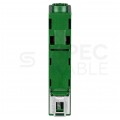 Listwa zaciskowa bezgwintowa LZB żółto-zielona 14-torowa 63A na szynę DIN TH35 (1x 25mm2 + 13x 2,5mm2) PAWBOL