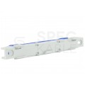Listwa zaciskowa LZ 15-torowa niebieska 80A na szynę DIN TH35 (15x 16mm2) PAWBOL