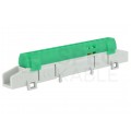 Listwa zaciskowa LZ 15-torowa zielona 80A na szynę DIN TH35 (15x 16mm2) PAWBOL