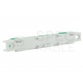 Listwa zaciskowa LZ 15-torowa zielona 80A na szynę DIN TH35 (15x 16mm2) PAWBOL