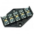 Listwa zaciskowa LZ 5-torowa 5x10mm2 czarna 57A 400V PAWBOL