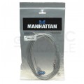 Lux Manhattan Kabel przedłużacz USB 2.0 A (wtyk / gniazdo) 3m