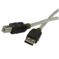Manhattan Kabel drukarkowy USB 2.0 A / B (wtyk / wtyk) 11m ze wzmacniaczem