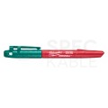 Marker budowlany INKZALL permanentny Zielony 1,0mm MILWAUKEE