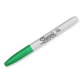 Marker permanentny Sharpie Fine zielony z końcówką 1,0mm wodoodporny