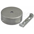 Maskownica sufitowa podsufitka 1x otwór 10mm metalowa fi:80mm ALKRI