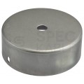 Maskownica sufitowa podsufitka 1x otwór 10mm metalowa fi:80mm ALKRI