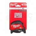 Miara zwijana metrówka 5m / 30mm MAGNETIC nylon czarno-czerwona MILWAUKEE