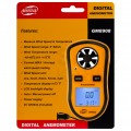 Miernik prędkości wiatru i temperatury anemometr GM8908 BENETECH