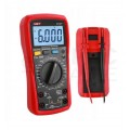 Miernik uniwersalny samochodowy z pomiarem RPM multimetr cyfrowy z wyświetlaczem LCD UNI-T UT107+