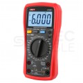 Miernik uniwersalny samochodowy z pomiarem RPM multimetr cyfrowy z wyświetlaczem LCD UNI-T UT107+