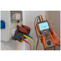 Miernik wielofunkcyjny z funkcją testu wyłączników RCD tester cyfrowy LCD + Bluetooth do instalacji elektryczych SONEL MPI-506