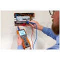 Miernik wielofunkcyjny z funkcją testu wyłączników RCD tester cyfrowy LCD + Bluetooth do instalacji elektryczych SONEL MPI-506