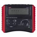 Miernik wielofunkcyjny z funkcją testu wyłączników RCD tester cyfrowy LCD do instalacji elektrycznych UNI-T UT593