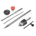 Młot udarowo-obrotowy sieciowy 230V 900W SDS-Plus 4,0J w walizce z akcesoriami GRAPHITE 58G860