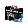 Młotowiertarka udarowa SDS-Plus 3.2J 230V 800W w zestawie z walizką GRAPHITE