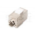 Moduł keystone RJ45 FTP kat.6A ekranowany metalowy beznarzędziowy DIGITUS