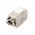 Moduł keystone RJ45 FTP kat.6A ekranowany metalowy DIGITUS