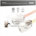 Moduł keystone RJ45 FTP kat.6A ekranowany metalowy DIGITUS
