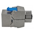 Moduł keystone RJ45 STP kat.8.1 UPoE ekranowany beznarzędziowy WireArte