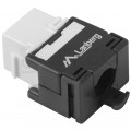 Moduł keystone RJ45 UTP kat.6A beznarzędziowy Lanberg