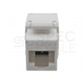 Moduł keystone z wbudowaną identyfikacją LED RJ45 UTP kat.6A nieekranowany beznarzędziowy WireArte