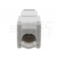 Moduł keystone z wbudowaną identyfikacją LED RJ45 UTP kat.6A nieekranowany beznarzędziowy WireArte