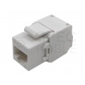 Moduł keystone z wbudowaną identyfikacją LED RJ45 UTP kat.6A nieekranowany beznarzędziowy WireArte