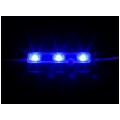 Moduł oświetleniowy 3x LED SMD 0,72W 12V 83lm/W niebieski z taśmą samoprzylepną IP68