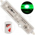 Moduł oświetleniowy 3x LED SMD 0,72W 12V 83lm/W zielony z taśmą samoprzylepną IP68