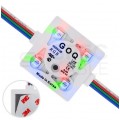 Moduł oświetleniowy 4x LED SMD 1,44W 12V RGB z taśmą samoprzylepną diody SAMSUNG IP68 LED LABS