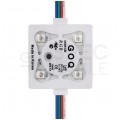 Moduł oświetleniowy 4x LED SMD 1,44W 12V RGB z taśmą samoprzylepną diody SAMSUNG IP68 LED LABS
