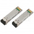 Moduł SFP (mini-GBIC) jednomodowy SM LC simplex TX=1310nm 3km 1Gbit/s Extralink [komplet = 2szt.]