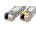 Moduł SFP (mini-GBIC) jednomodowy SM LC simplex TX=1310nm 3km 1Gbit/s Extralink [komplet = 2szt.]