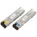 Moduł SFP (mini-GBIC) jednomodowy SM LC simplex TX=1310nm 3km 1Gbit/s Extralink [komplet = 2szt.]