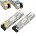 Moduł SFP (mini-GBIC) jednomodowy SM LC simplex TX=1310nm 3km 1Gbit/s Extralink [komplet = 2szt.]